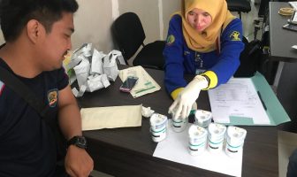 Sebelum PB, WBP Lapas Narkotika Palembang Jalani Tes Urin