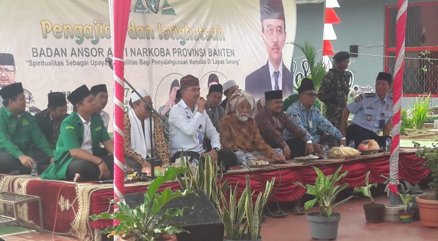 Pengajian & Istighosah Bina Kepribadian WBP Lapas Serang