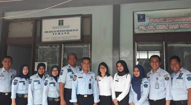 Monev Bapas Bandung, Pos Bapas Lapas Subang Ungkap Sejumlah Kendala