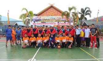 Futsal Antar WBP & Petugas Meriahkan Lapas Pekanbaru