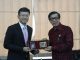 Menkumham Terima Kunjungan Duta Besar Thailand untuk Indonesia.