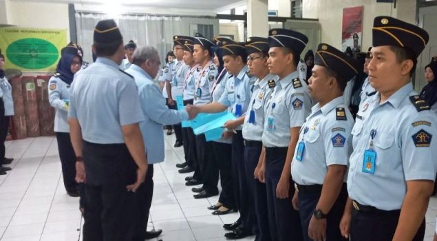 Bapas Yogja Berikan Penghargaan Agen Perubahan