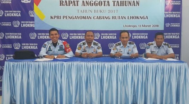 RAT Cabrutan Lhoknga Pertanggungjawabkan Kepengurusan 2017