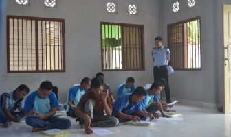 33 WBP Lapas Banyuasin Ikuti Ujian Paket A, B, dan C