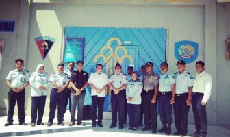 Cabang Rutan Namlea Terima Kunjungan Puslitbang Mabes Polri