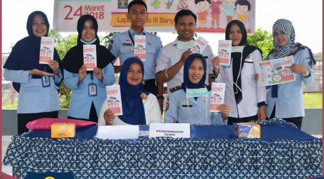 Skrining TB Sasar Pengunjung Lapas Banyuasin