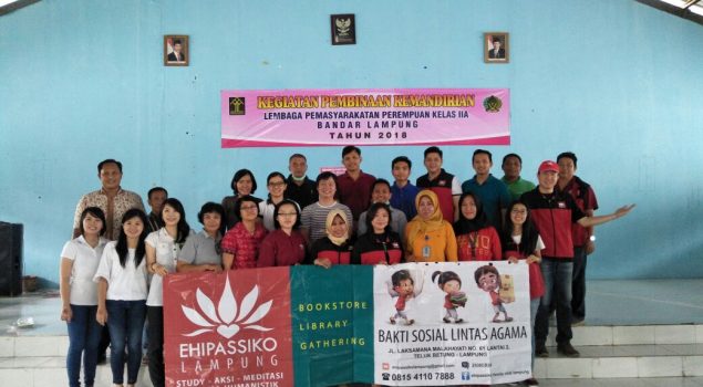 Periksa Kesehatan WBP, LPP Lampung Gandeng Ehipassino Foundation