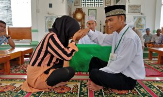 WBP Lapas Banyuasin Nikahkan Putrinya di Lapas