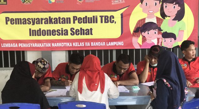 Lapas Narkotika Bandar Lampung Sambut Peringatan Hari TB Sedunia