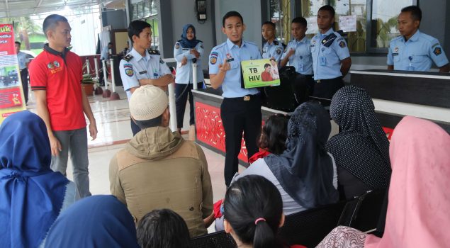 Lapas Narkotika Sungguminasa Galakkan â€œPemasyarakatan Peduli TBC, Indonesia Sehatâ€