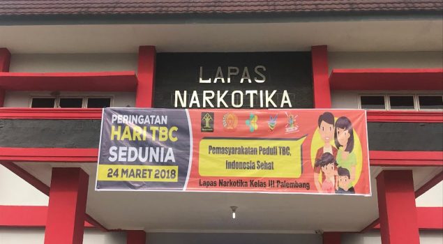 Deteksi Dini Cegah Pengunjung Lapas Narkotika Palembang Terjangkit TB