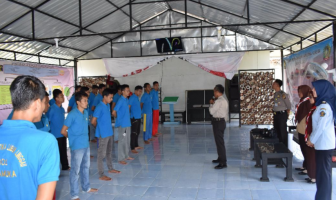 Pelatihan Pramuka Bentuk Karakter WBP Lapas Narkotika Lubuk Linggau