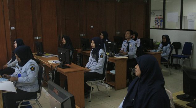 Bapas Jakarta Selatan Laksanakan Pelatihan Komputer Untuk Petugas