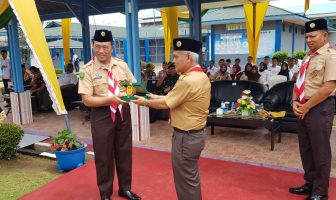 Gugus Depan Pramuka Lapas Bangkinang Resmi Dilantik