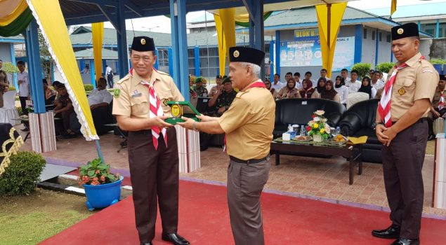 Gugus Depan Pramuka Lapas Bangkinang Resmi Dilantik