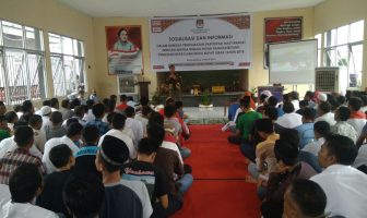 WBP Rutan Rangkasbitung Antusias Ikuti Sosialisasi Pilkada