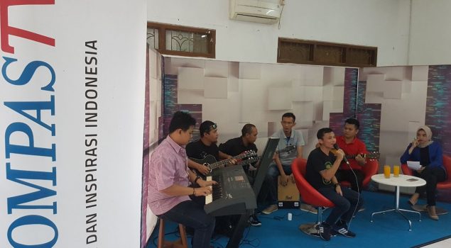 Trabas Band Diundang Talkshow Kompas TV Lampung