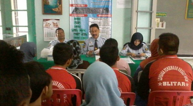 Screening Pengunjung, Tak Ada Suspect TB di LPKA Blitar