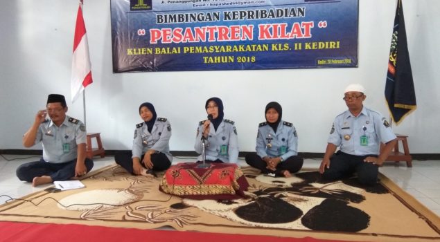 Bimbingan Bapas Kediri Atasi Kegelisahan Klien PB