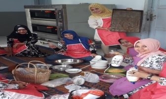 IKABoga Aceh Beri Bimbingan Cara Membuat Kue untuk Warga Binaan Cabrutan Lhoknga