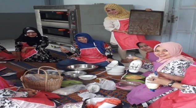 IKABoga Aceh Beri Bimbingan Cara Membuat Kue untuk Warga Binaan Cabrutan Lhoknga