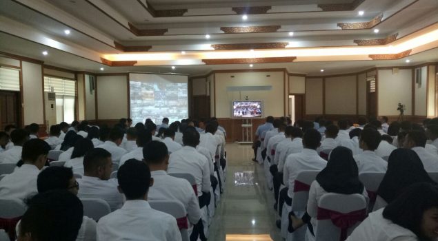 CPNS Bapas Denpasar Termotivasi Usai Ikuti Presidential Lecture