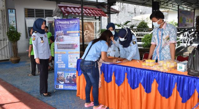 Skrining TB, Lapas Narkotika Lubuk Linggau Gandeng Dinkes Musi Rawas