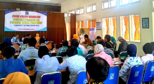 Petugas Bapas Jogja Menjadi Pemantik Dalam FGD Sistem Peradilan Pidana Anak Terpadu