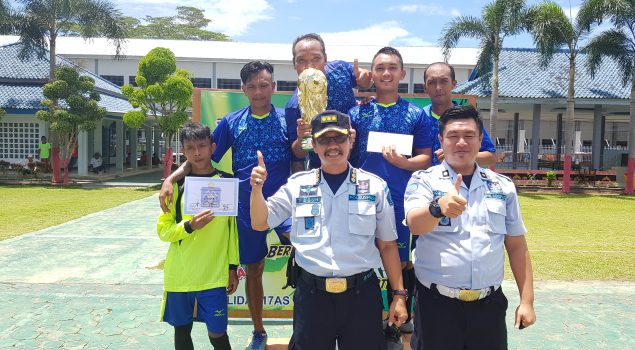 Turnamen Futsal WBP Perebutkan Kalapas Metro Cup