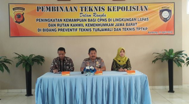50 CPNS Bandung Raya Ikuti Bimtek Polsuspas di Rupbasan Bandung