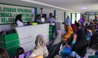 Ruang Layanan Kunjungan di Lapas Pekanbaru Kini Lebih Luas & Nyaman