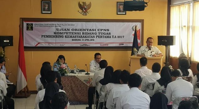 53 CPNS se-Jabar Ikuti Ujian Kompetensi Bidang Tugas PK