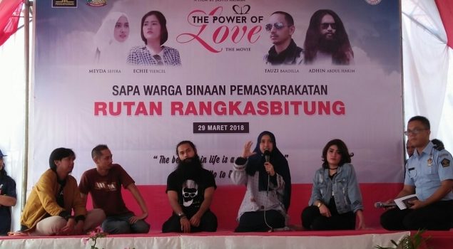 Pemeran 212: The Power of Love Memotivasi WBP Rutan Rangkasbitung