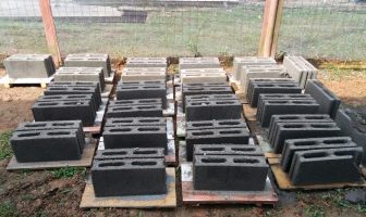 WBP Lapas Banyuasin Dilatih Memproduksi Batako