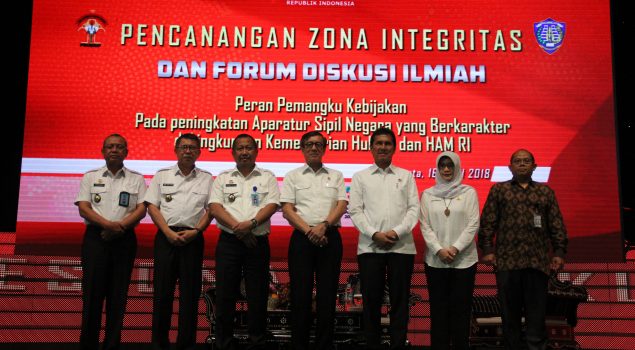 Menkumham Tegaskan Kepada Taruna dan CPNS Untuk Jaga Integritas