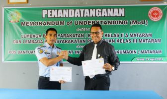 Lapas Mataram Bentuk Posbakum Gratis untuk Tahanan