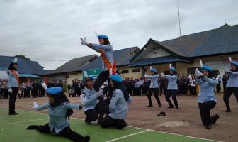 CPNS Lapas Perempuan Kendari Bawakan Tari Kreasi & Baris-Berbaris