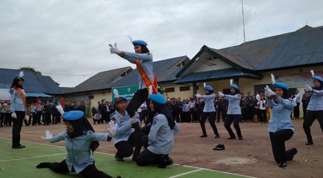 CPNS Lapas Perempuan Kendari Bawakan Tari Kreasi & Baris-Berbaris