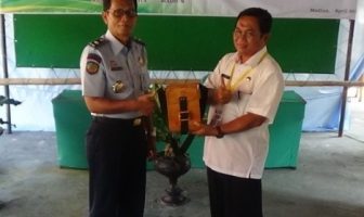 Kepala UPT Pelatihan Kerja Puji Pembinaan di Lapas Madiun