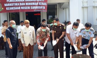 Ka. Rupbasan Surakarta Ikut Musnahkan Barang Bukti Narkoba & Miras