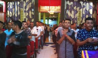 WBP & Petugas Rutan Ambon Khidmat Peringati Paskah