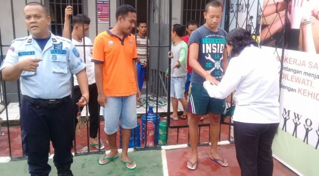 Cegah Penyakit, WBP Rutan Rangkasbitung Diperiksa