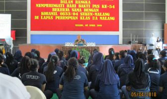 Pembinaan Bela Negara Kobarkan Semangat WBP Lapas Perempuan Malang