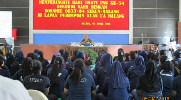 Pembinaan Bela Negara Kobarkan Semangat WBP Lapas Perempuan Malang