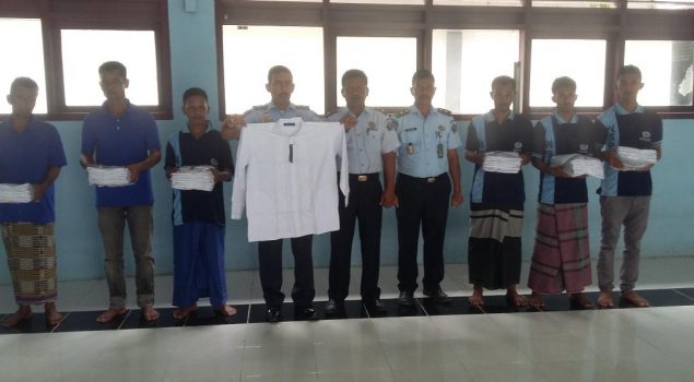 Jelang Ramadhan, WBP Rutan Jantho Dapat Baju Koko