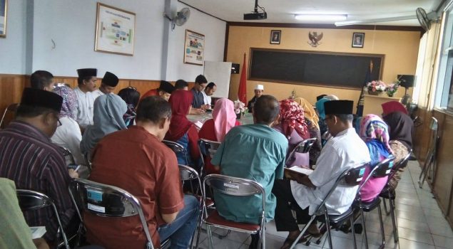 Ustad Maulana Pimpin Tadarus di Bapas Bandung