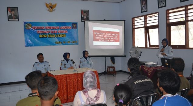 Klien Bapas Kediri Pelajari Budidaya Jahe Merah