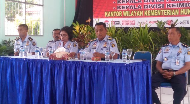 Kalapas Ambon Tegaskan Penguatan SDM Petugasnya