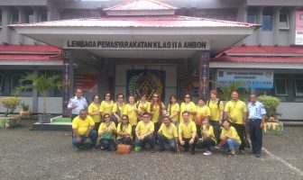 Lapas Ambon Kedatangan Rise of Ministry