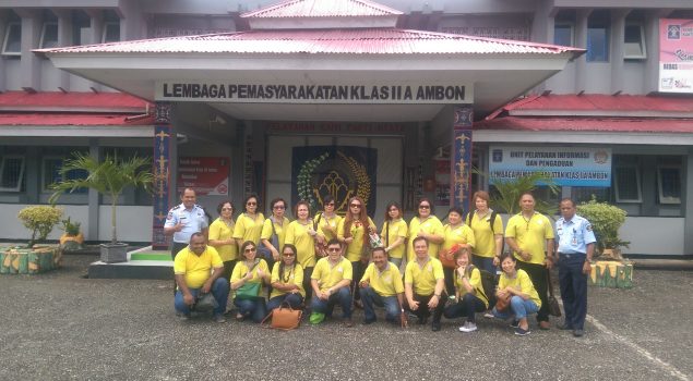 Lapas Ambon Kedatangan Rise of Ministry